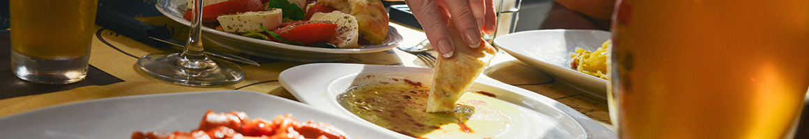 Eating Caribbean Haitian at Beignets Caribbean Cafe restaurant in Jacksonville, FL.